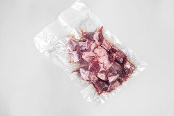 chất lượng  PA PE Medium Barrier Vacuum Pouches 3mil 4mil 5mil 50-200mic For Frozen Or Fresh Meat nhà máy
